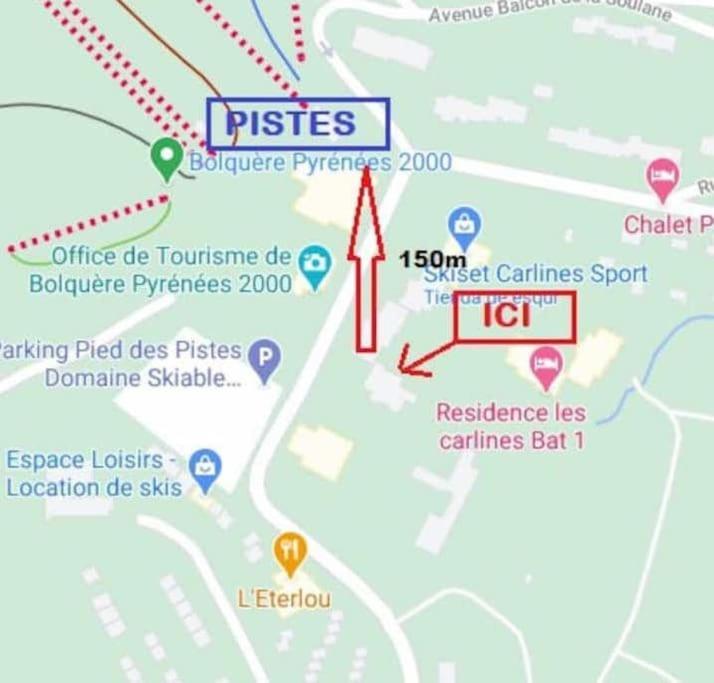 T2 Pour 4 Pers Style Chalet Pied Des Pistes Bolquere Exterior photo