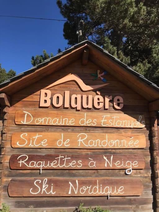 T2 Pour 4 Pers Style Chalet Pied Des Pistes Bolquere Exterior photo